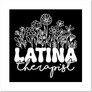 Latina Therapist Hispanic Counselor Latina Expert Cultural Posters and Art